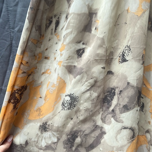 Vero Moda Yellow‎ Tan Halter Maxi Sundress CLEARANCE - Picture 5 of 10